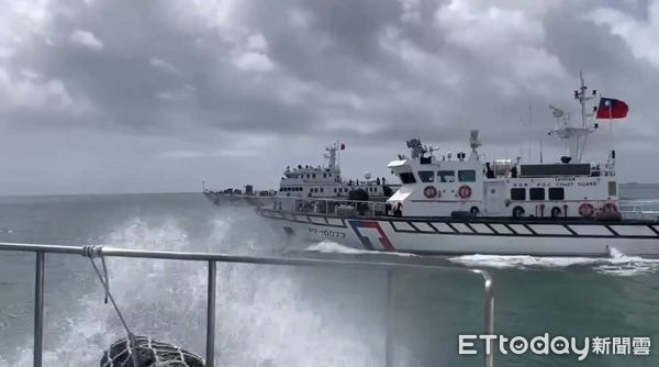 ▲中國海警兩日三度侵擾金門海域。（圖／記者林名揚翻攝）