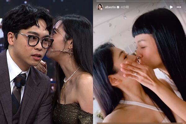 Albee爆熱戀賀瓏後首更新IG！　曬「女女親吻片」不甩緋聞