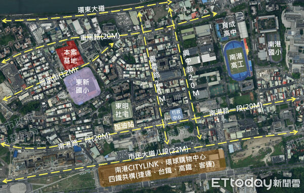 ▲▼南港區首件公辦都更案「南港新都」舉行簽約典禮。（圖／台北市都市更新處）