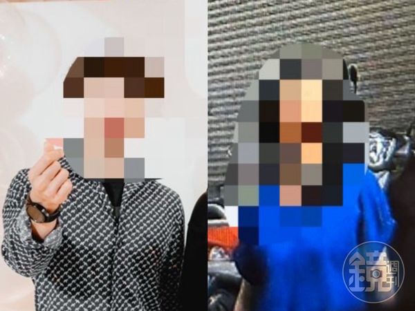 去年６月２２日，蕭男(左)開車載何女(右)出遊，二人在車上打情罵俏，對話內容被行車紀錄器錄下。（讀者提供）