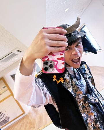 ▲▼蔡阿嘎日本拍片收妻子內衣辣照。（圖／翻攝自IG）