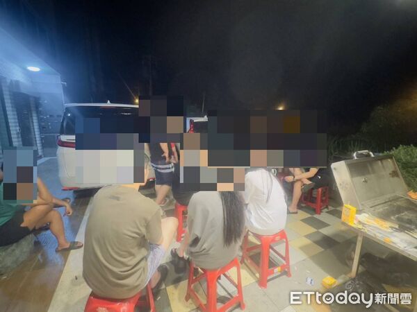 ▲恆春警方查獲趙姓男子以慶生名義招攬吸毒。（圖／記者陳崑福翻攝）