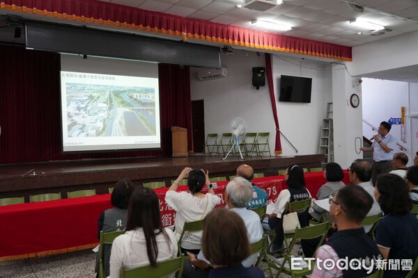▲雲林縣政府辦理「北港溪右岸防汛道路拓寬暨與台78快速銜接可行性研究」期末說明會。（圖／記者游瓊華翻攝）