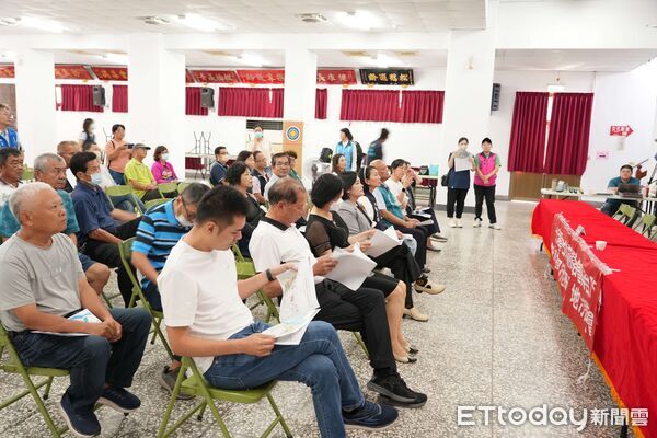 ▲雲林縣政府辦理「北港溪右岸防汛道路拓寬暨與台78快速銜接可行性研究」期末說明會。（圖／記者游瓊華翻攝）