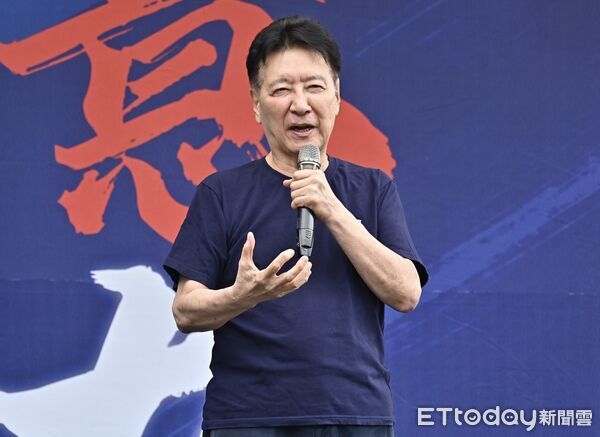 ▲▼ 趙少康出席北北基反惡罷團結大會。（圖／記者李毓康攝）