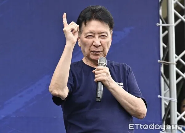 ▲▼ 趙少康出席北北基反惡罷團結大會。（圖／記者李毓康攝）