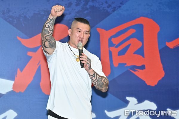 ▲▼ 館長出席北北基反惡罷團結大會。（圖／記者李毓康攝）