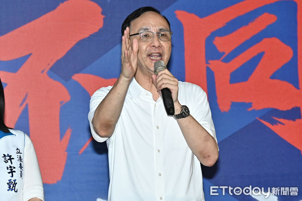 ▲▼國民黨主席朱立倫出席北北基反惡罷團結大會。（圖／記者李毓康攝）