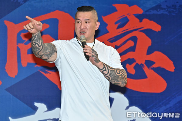 ▲▼館長出席北北基反惡罷團結大會。（圖／記者李毓康攝）