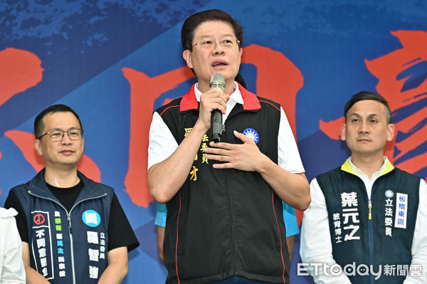 ▲▼羅明才出席北北基反惡罷團結大會。（圖／記者李毓康攝）