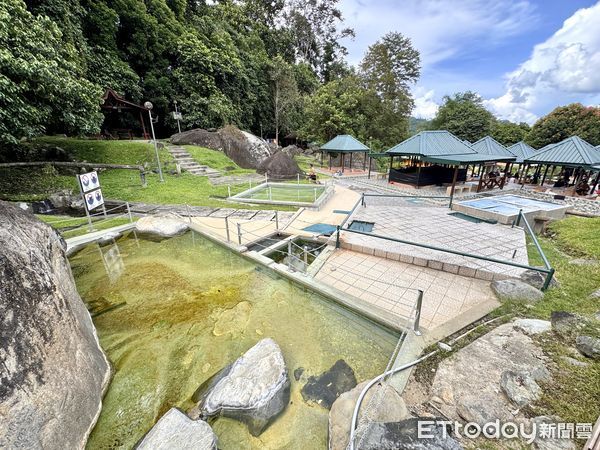 ▲沙巴波令樹頂吊橋（Poring Canopy Walkway）,波令溫泉（Poring Hot Spring）,沙巴旅遊,馬來西亞旅遊。（圖／記者彭懷玉攝）