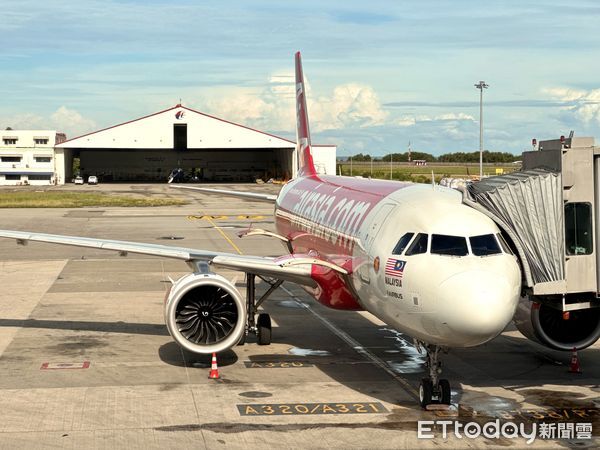 ▲AirAsia是全台唯一直飛沙巴（亞庇）的航空公司。（圖／記者彭懷玉攝）