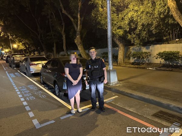 ▲▼彰化女子在烈日徒步7小時找車找到快崩潰，警調監視器順利發現。（圖／警方提供，下同）