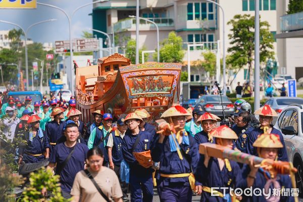 ▲東港東隆宮典藏王船移展屏東縣王船文化館。（圖／屏東縣政府提供）