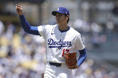 大谷翔平每一球引爆歡呼!投1局飆速159奪2K 道奇隊紀錄再添一筆