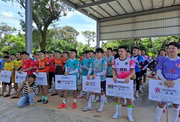▲2025台越盃越南同鄉足球賽桃園熱力開踢