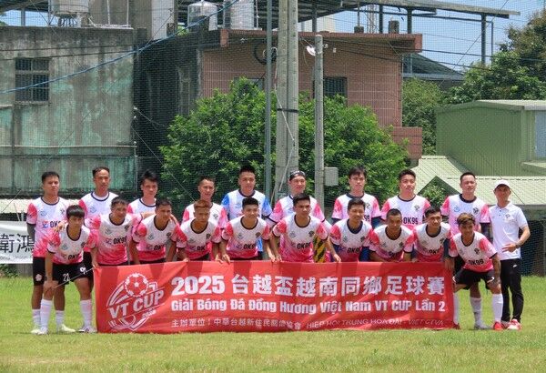 ▲2025台越盃越南同鄉足球賽桃園熱力開踢