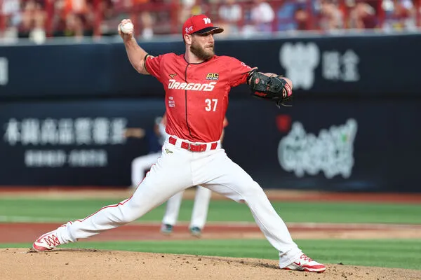 ▲味全龍隊洋將鋼龍。（圖／味全龍隊提供）