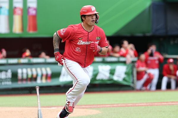 ▲味全龍隊林智勝。（圖／味全龍隊提供）