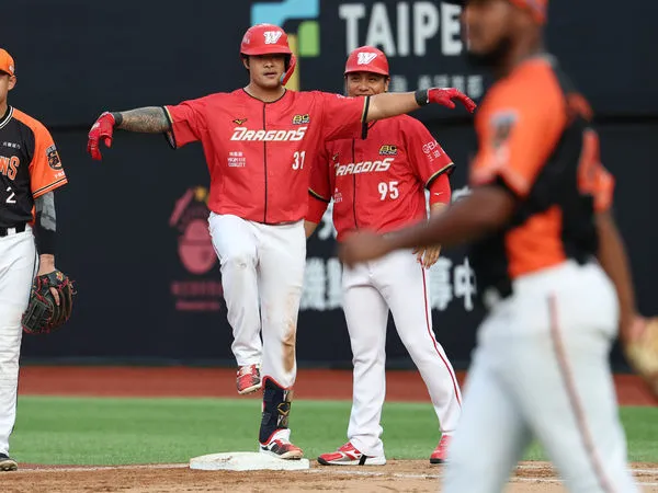 ▲味全龍隊林智勝。（圖／味全龍隊提供）