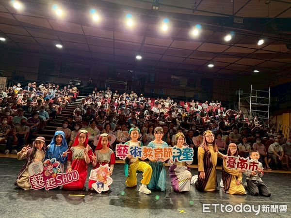 ▲台飲三村國小木笛戲劇團演出音樂劇《波斯公主》，舞台魅力驚艷全場。（記者林東良翻攝，下同）