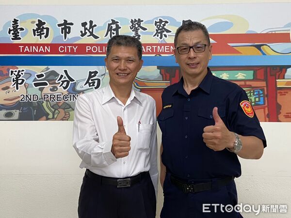 ▲台南市警二分局副隊長楊義雄創立粉專10年，筆鋒幽默貼地氣，成功推動警政社群化，將於今年7月退休。（記者林東良翻攝，下同）