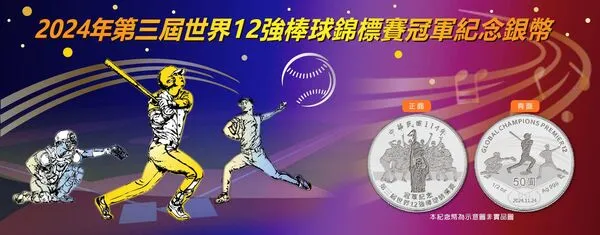 ▲▼12強紀念幣樣幣。（圖／翻攝台銀）