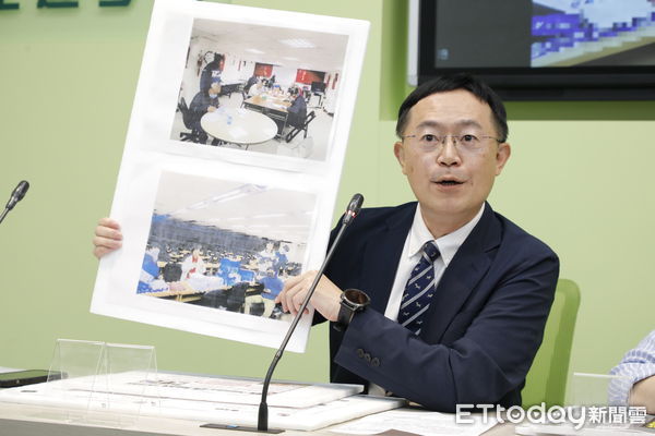 ▲▼民進黨立院黨團由委員吳思瑤、李坤城、陳培瑜共同召開「造假民意還鬥爭公民，做賊的喊抓賊違法批合法」記者會。（圖／記者湯興漢攝）