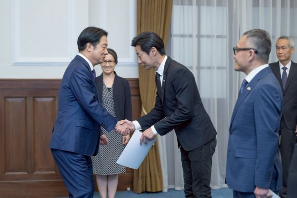 ▲▼總統賴清德主持「新任行政院、考試院政務人員及駐外大使宣誓典禮」。（圖／總統府提供）