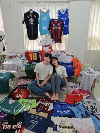 ▲▼ 金韓拿與未婚夫。（圖／翻攝自金韓拿IG）