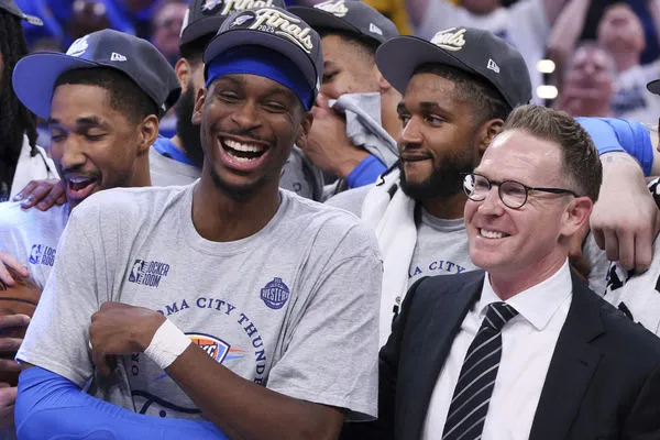 ▲▼雷霆普雷斯提；霍姆格倫。（圖／達志影像／美聯社）