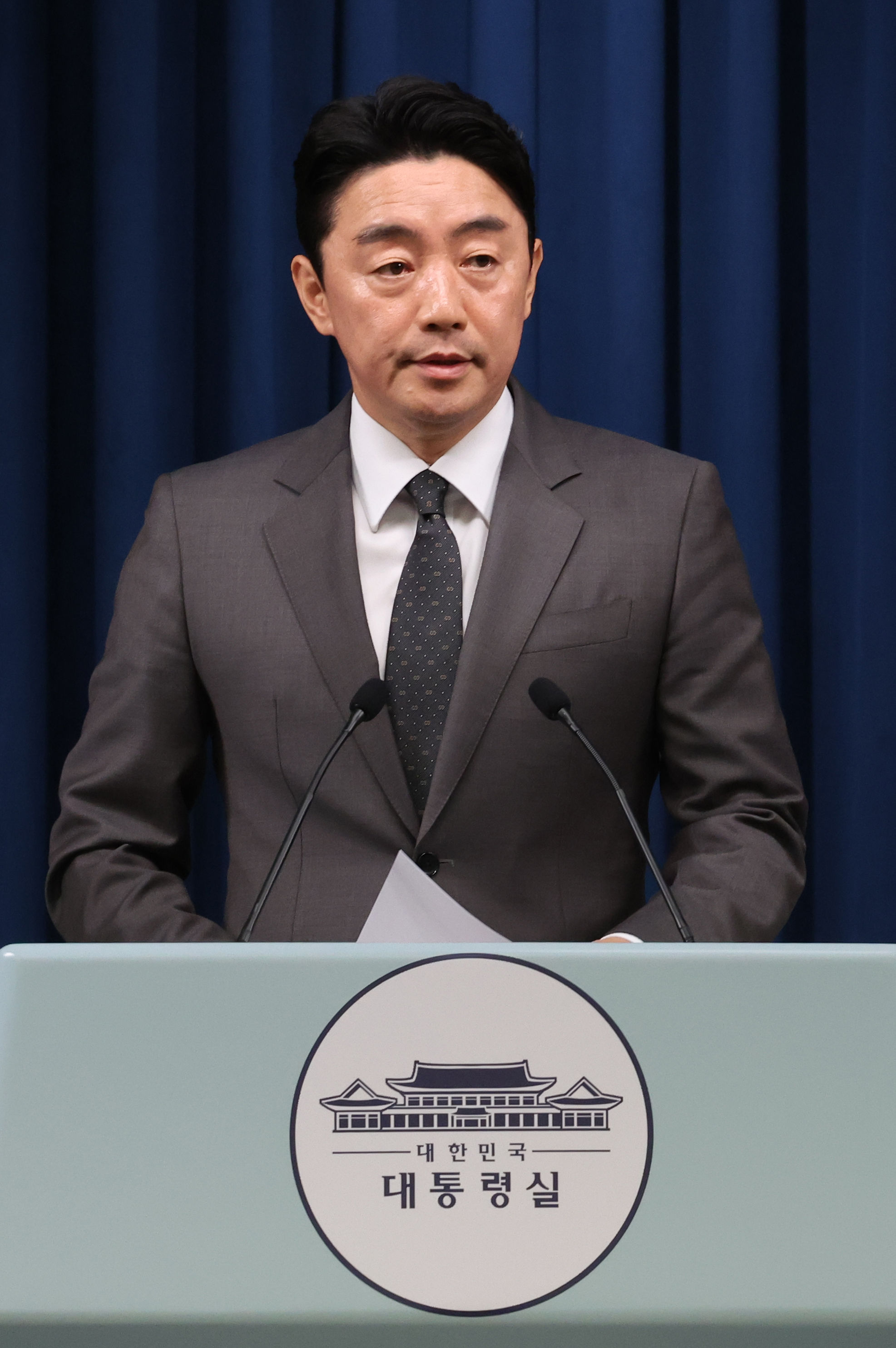 ▲▼南韓總統辦公室秘書室長姜勳植。（圖／達志影像／newscom）