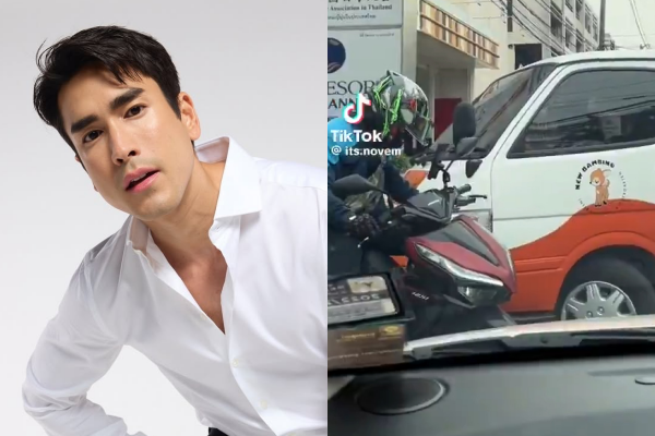半路偶遇車禍…襯衫帥哥揮手「幫忙指揮交通」　一看竟是男神影帝