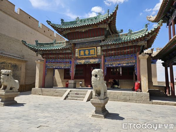 ▲▼嘉峪關與關帝廟。（圖／記者陳冠宇攝）