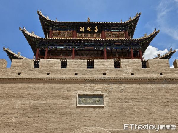 ▲▼嘉峪關與關帝廟。（圖／記者陳冠宇攝）