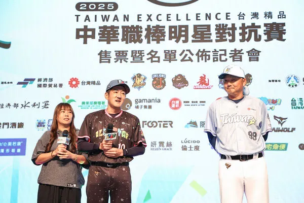 ▲中職明星賽平野惠一（左）對決曾豪駒（右）。（圖／中職提供）