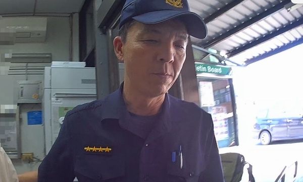 ▲彰化田中鎮一名阿伯收到中獎通知到行庫匯款遭阻。（圖／警方提供）