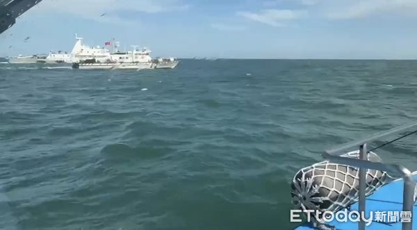 ▲中國海警船再闖金門海域。（圖／記者林名揚翻攝）