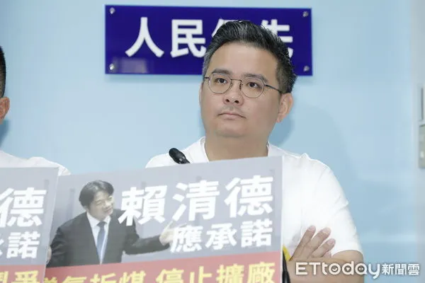 ▲國民黨立委黃健豪27日表示，希望鄭麗文穩定國民黨。（圖／記者湯興漢攝）