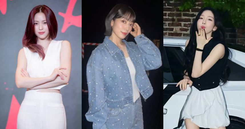 穿得清爽又有記憶點？從太妍到朴信惠，夏日必學韓女星時髦高分Look