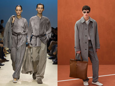 米蘭男裝周/TOD’S豆豆鞋、休閒大包百搭進化!GA靜奢風西裝搭印花織紋