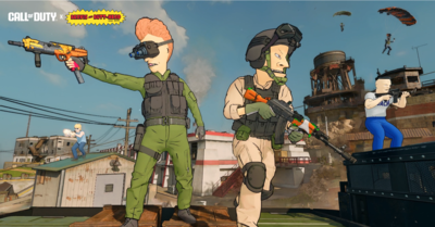 《決勝時刻》宣布合作《癟四與大頭蛋》　網笑：穿軍裝毫無違和