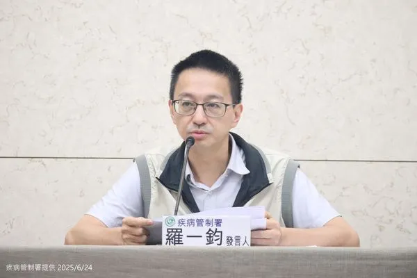 ▲▼疾管署疫情週報，副署長羅一鈞。（圖／疾管署提供）