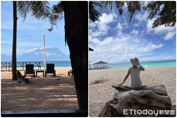 ▲馬來西亞沙巴,曼塔那尼島,Mantanani Island,美人魚島,沙巴州旅遊,沙巴旅遊,Sutera@Mantanani。（圖／記者彭懷玉攝）
