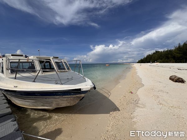 ▲馬來西亞沙巴,曼塔那尼島,Mantanani Island,美人魚島,沙巴州旅遊,沙巴旅遊,Sutera@Mantanani。（圖／記者彭懷玉攝）
