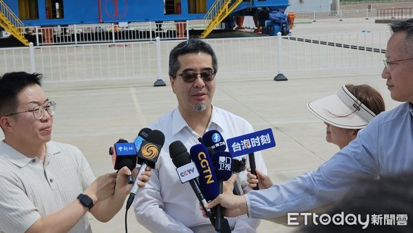 ▲▼馬英九參訪酒泉衛星發射中心。（圖／記者陳冠宇攝）