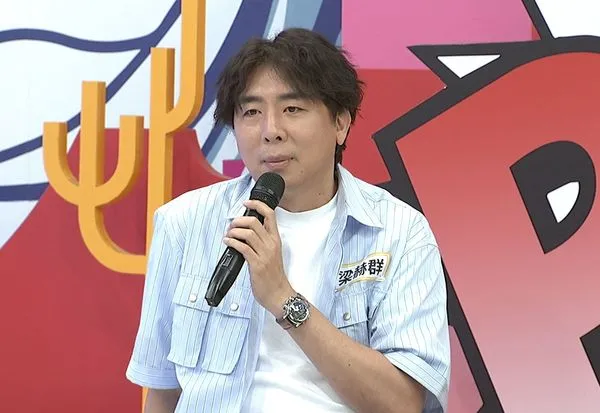 ▲梁赫群嘆照顧小孩不能鬆懈。（圖／中天提供）