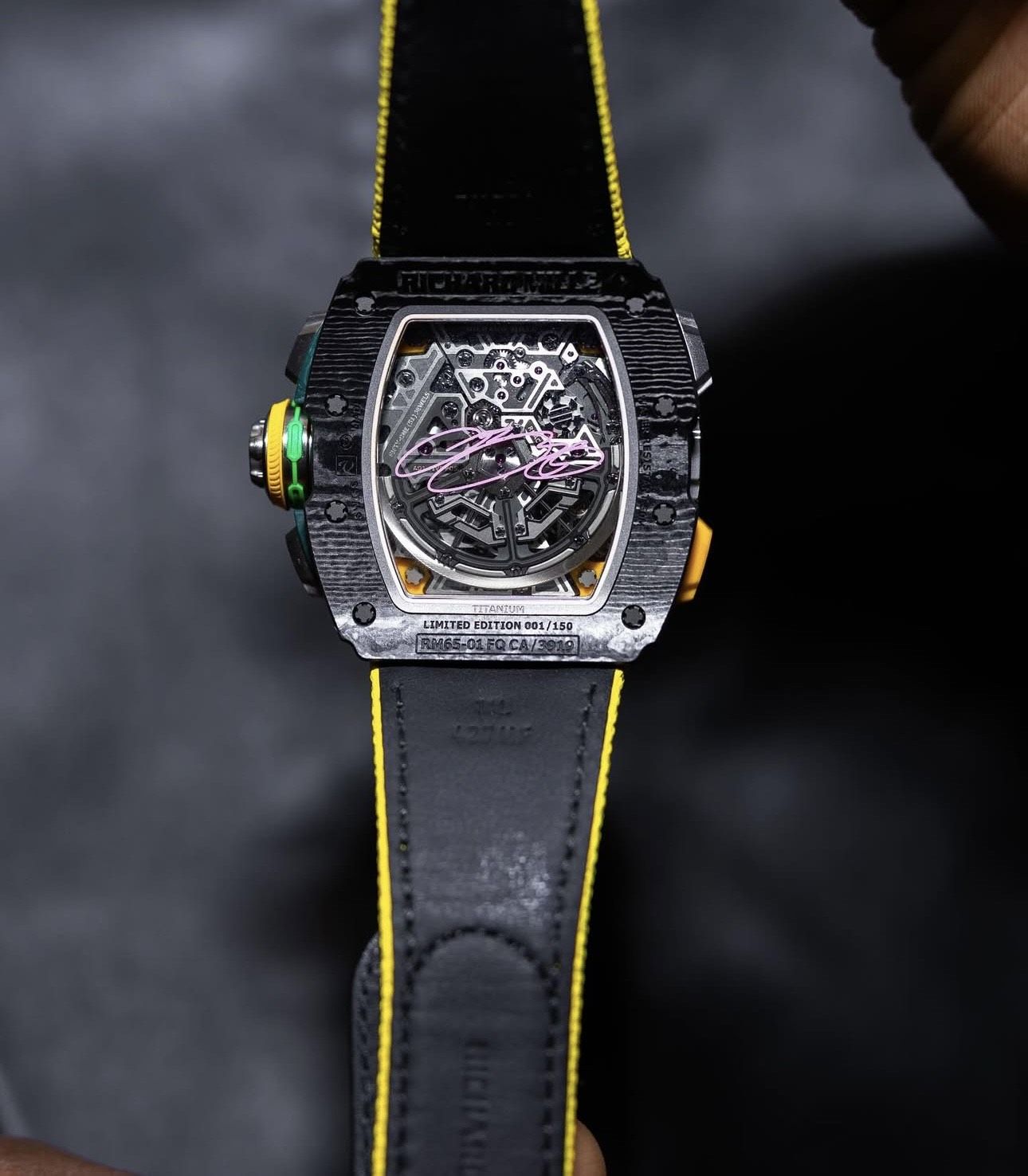 ▲▼  詹皇Richard Mille           。（圖／翻攝ＩＧ）