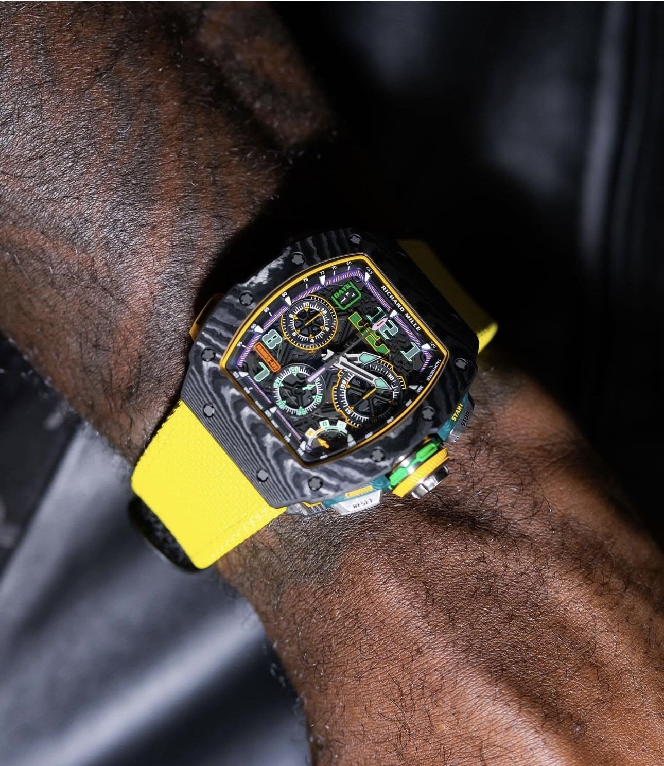 ▲▼  詹皇Richard Mille           。（圖／翻攝ＩＧ）