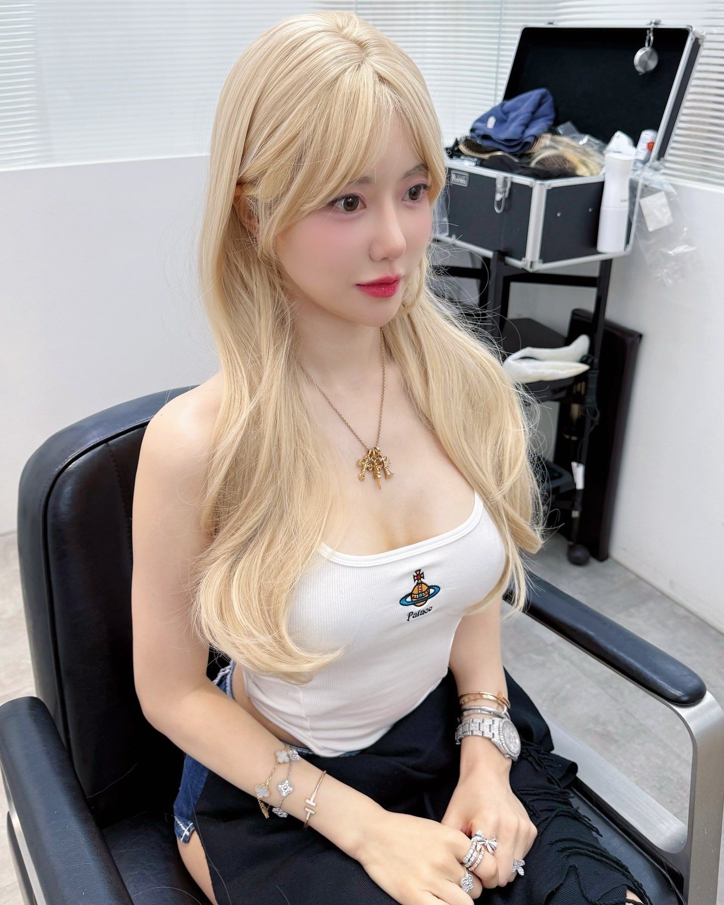 ▲▼南韓DJ SODA假髮照。（圖／翻攝臉書／DJ SODA）